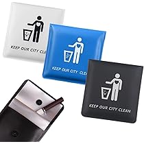 Amazon.co.jp: Portable Ashtray - Tissue Bag, Candy Bag, Gum